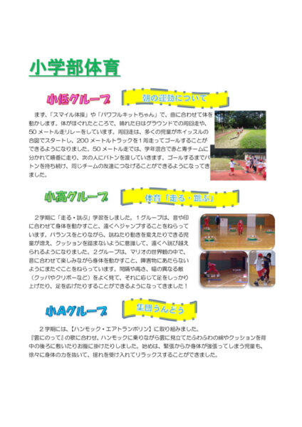 体育部通信(小学部)のサムネイル